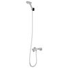 vidaXL Shower Head Set Chrome G 1 / 2 inches Brass