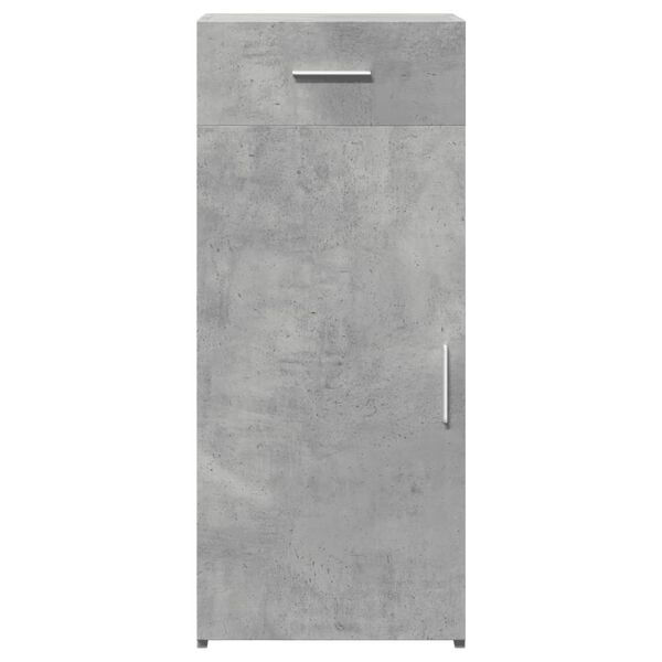 vidaXL Sideboard Concrete Grey 40x42.5x93 cm Engineered Wood