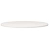 vidaXL Table Top Round White &Oslash;80x3 cm Solid Wood Pine