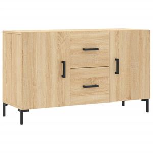 vidaXL Sideboard Sonoma Oak 100x36x60 cm Engineered Wood
