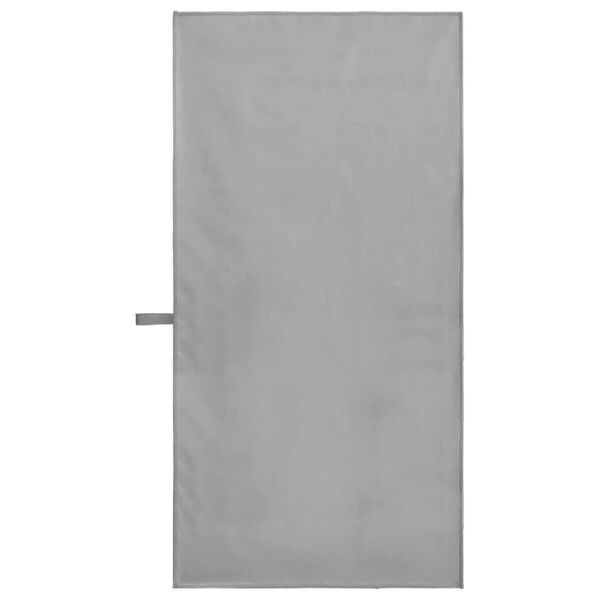 vidaXL Sports Towels 2 pcs Dark grey 100 x 50 cm