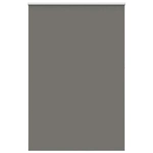 vidaXL Roller Blind Blackout Grey 160x210 cm Fabric Width 156.6 cm Polyester