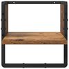 vidaXL Wall Shelf Set 6 pcs Old Wood 100 x 25 x 30 cm Engineered Wood