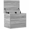 vidaXL Storage Box Grey Sonoma 60x42x46 cm Engineered Wood