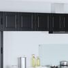 vidaXL Kitchen Cabinet with Door Black 40 x 31 x 40 cm Engineered Wood