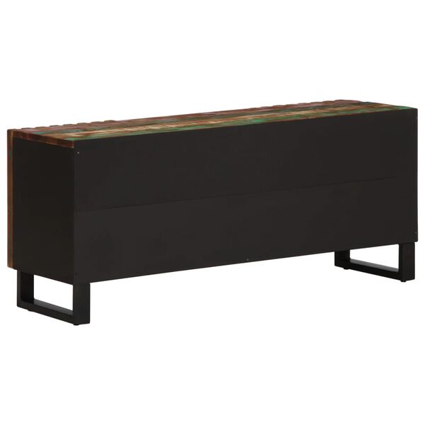 vidaXL TV Cabinet 100x34x46 cm Solid Wood Acacia
