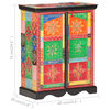 vidaXL Hand Painted Sideboard 60x30x75 cm Solid Mango Wood