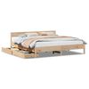 vidaXL Bed Frame without Mattress 200x200 cm Solid Wood Pine