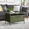 vidaXL TV Cabinet Olive Green 68x50x43.5 cm Cold-rolled Steel