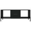 vidaXL Coffee Table Black 102x50x40 cm Engineered Wood