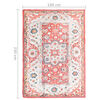 vidaXL Printed Rug Washable Foldable Multicolour 160x230 cm Polyester