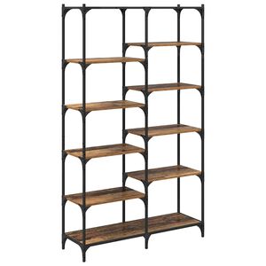 vidaXL Bookshelf Old wood 100 x 32 x 170 cm Engineered wood