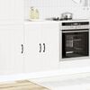 vidaXL Sink Base Cabinet Lucca White Engineered Wood