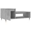 vidaXL Coffee Table Concrete Grey 100x50x45 cm Engineered Wood