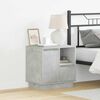 vidaXL Bedside Cabinet Concrete Grey 50 x 34.5 x 50 cm Engineered wood