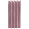 vidaXL Blackout Curtains 2 pcs Dark Pink 140 x 175 cm Velvet
