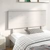 vidaXL Bed Headboard White 144x6x82.5 cm Solid Wood Pine