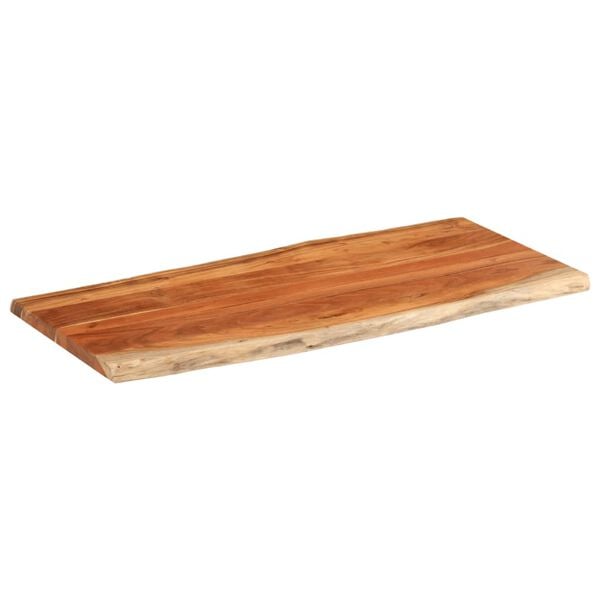 vidaXL Table Top 140x60x2.5 cm Rectangular&nbsp;Solid Wood Acacia Live Edge