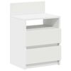 vidaXL Bedside Cabinets 2 pcs with 2 Drawers White 40x33x60 cm