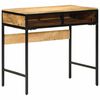 vidaXL Writing Desk with Drawer Brown 80 x 50 x 75 cm Solid Mango Wood