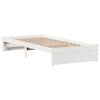 vidaXL Bed Frame without Mattress White 90x200 cm Solid Wood Pine
