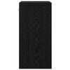 vidaXL Hanging Cabinet Black oak 40 x 29.5 x 60 cm Engineered Wood