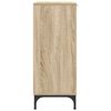 vidaXL Sideboard Sonoma Oak 89.5 x 33 x 82 cm Engineered Wood