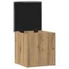 vidaXL Storage Bench Artisan Oak 42x42x45 cm Engineered Wood