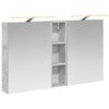 vidaXL Bathroom Cabinet Set 3 pcs 120 x 14.5 x 70 cm Engineered wood