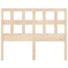vidaXL Bed Headboard 140.5x4x100 cm Solid Wood Pine