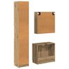 vidaXL Bathroom Cabinet Set 3 pcs Artisan Oak Engineered Wood