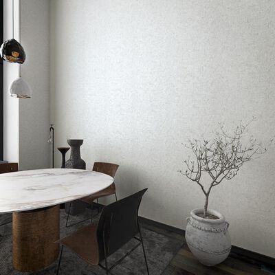 Noordwand Wallpaper Vintage Deluxe Stucco Crackle Beige and White