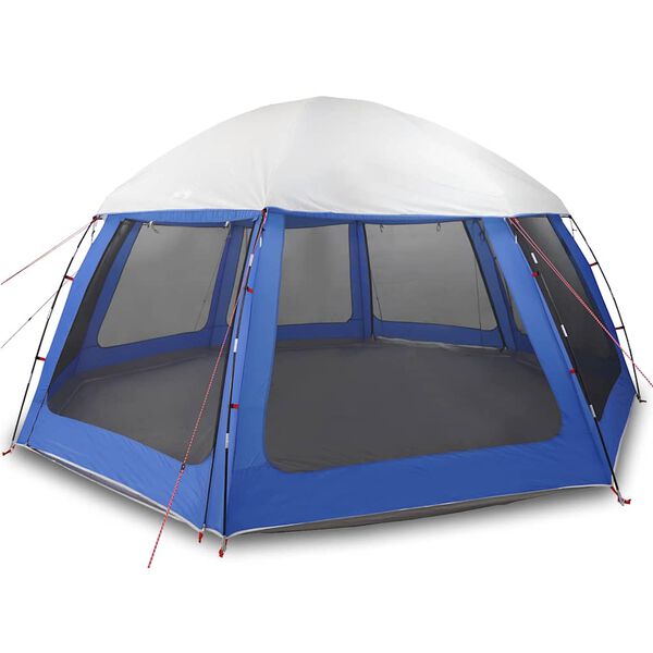 vidaXL Pool Tent with Removable Fly & Mesh Walls Azure Blue 510x510 cm