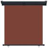 vidaXL Balcony Side Awning 165x250 cm Brown