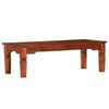 vidaXL Coffee Table 110x50x35 cm Solid Acacia Wood
