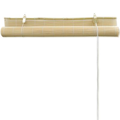 vidaXL Natural Bamboo Roller Blinds 140 x 160 cm