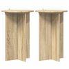vidaXL Plant Stand 2 pcs Sonoma Oak &Oslash;40 x 60 cm Engineered Wood