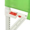 vidaXL Toddler Safety Bed Rail Green 200x25 cm Fabric