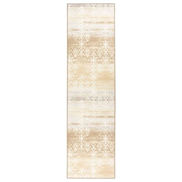 vidaXL Carpet Runner Gold 80x300 cm