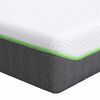 vidaXL Mattress White and Grey 90 x 190 cm Pocket Spring