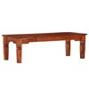 vidaXL Coffee Table 110x50x35 cm Solid Acacia Wood