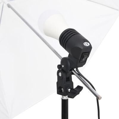 vidaXL 6 Piece Photo Studio Kit with Lighting Set and Softboxes