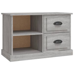 vidaXL TV Cabinet Grey Sonoma 73x35.5x47.5 cm Engineered Wood