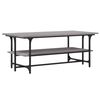 vidaXL Coffee Table Grey Sonoma 100x50x40 cm Engineered Wood