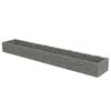vidaXL Gabion Raised Bed Galvanised Steel 540x90x50 cm