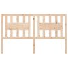 vidaXL Headboard 126x4x100 cm Solid Wood Pine