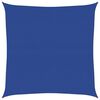 vidaXL Sunshade Sail 160 g/m&sup2; Square Blue 7x7 m HDPE