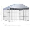 vidaXL Outdoor Dog Kennel with Roof 300x300x200 cm