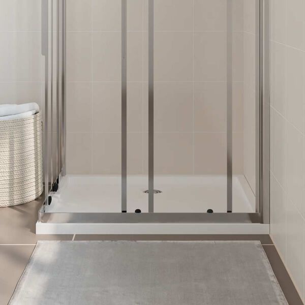 vidaXL Rectangular ABS Shower Base Tray 70x90 cm