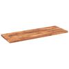 vidaXL Table Top 140x50x3.8 cm Rectangular Solid Wood Acacia